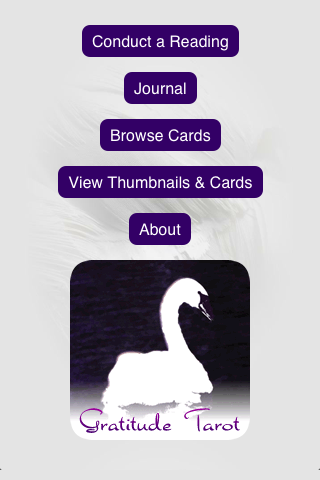 Gratitude Tarot App